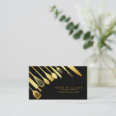 Carte De Visite Ustensiles personnels de approvisionnement de (Debout devant)