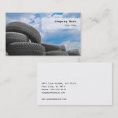 Carte de visite utilisé de pneus (Devant / Derrière)