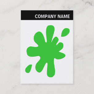 Carte De Visite V En-tête - Image - Grande Tache Verte