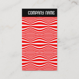 Carte De Visite V En-tête - Lignes et sphères d'Op Art