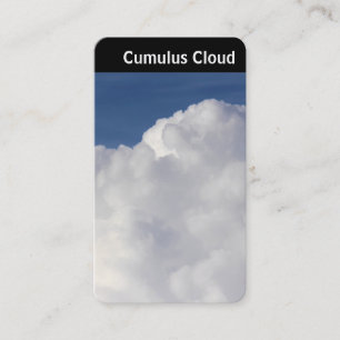 Carte De Visite V En-tête - Nuage Cumulus