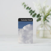 Carte De Visite V En-tête - Nuage Cumulus (Debout devant)