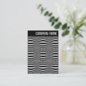 Carte De Visite V Header - Lignes et Sphères 02 (Debout devant)