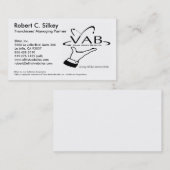 Carte De Visite VAB - Franchisé/associé gérant (Devant / Derrière)