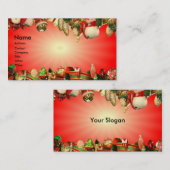 Carte De Visite Vacances (Devant / Derrière)