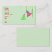 Carte De Visite Vacances Bells (Devant / Derrière)