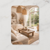 Carte De Visite Vacation Rental Guest House Photo QR Code (Devant)