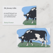 Carte De Visite Vache (Devant / Derrière)