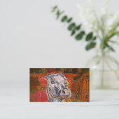 CARTE DE VISITE VACHE (Debout devant)