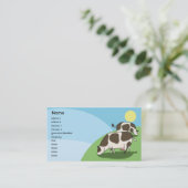 Carte De Visite Vaches - affaires (Debout devant)