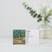 Carte De Visite Vaches - Meuglement (Debout devant)