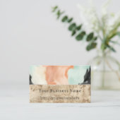 Carte De Visite Vachette de loup de mer (Debout devant)