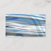 Carte De Visite Vague bleue 3 (Dos)
