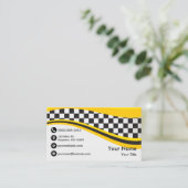 Carte De Visite Vague de taxi (Debout devant)