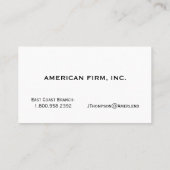 Carte De Visite Vague numérique arc-en-ciel Abstraite (Dos)