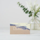 Carte De Visite vague percée (Debout devant)