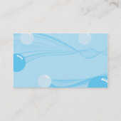 Carte De Visite Vagues bleues (Dos)
