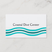 Carte De Visite Vagues côtières (Dos)