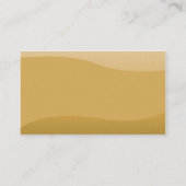 Carte De Visite Vagues de blé - affaires (Dos)