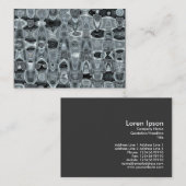 Carte De Visite Vagues de glace 02 (Devant / Derrière)