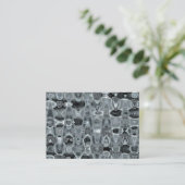 Carte De Visite Vagues de glace 02 (Debout devant)
