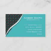 Carte De Visite Vagues Diamantes (Océan) (Dos)