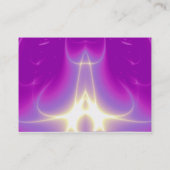 Carte De Visite VAGUES LÉGÈRES, Violet, Violet, Blanc (Dos)