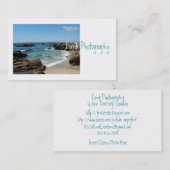 Carte De Visite Vagues lentes de Pacifique (Devant / Derrière)