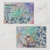 Carte De Visite VAGUES, lumineuses, vibrantes (Devant / Derrière)