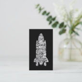 Carte De Visite vaisseau spatial (Debout devant)