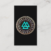 Carte de visite Valknut (Winding) (Devant)