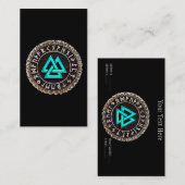 Carte De Visite Valknut~ (Winding)  (Devant / Derrière)