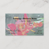 Carte De Visite Vallarta Flaming Beauty 1583 (Devant)