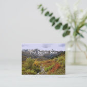 Carte De Visite Vallée de chute (Debout devant)
