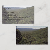 Carte De Visite Vallée de la forêt verte (Devant / Derrière)