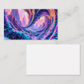 Carte De Visite Valley Psychedelic (Devant / Derrière)