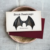 Carte De Visite Vampire Bat
