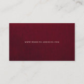 Carte De Visite Vampire Bat (Dos)