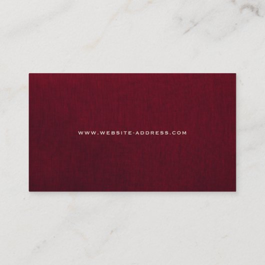 Carte De Visite Vampire Bat (Dos)