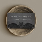 Carte De Visite Vampire Bat Halloween