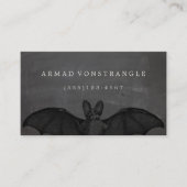 Carte De Visite Vampire Bat Halloween (Devant)