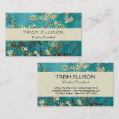 Carte De Visite Van Gogh Almond Blossoms Impressionnisme Classique (Devant / Derrière)
