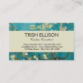 Carte De Visite Van Gogh Almond Blossoms Impressionnisme Classique (Dos)