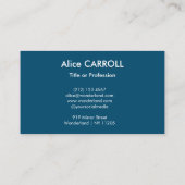 Carte De Visite Van Gogh - Chefs-d'oeuvre Mosaic Patchwork - QR Co (Dos)