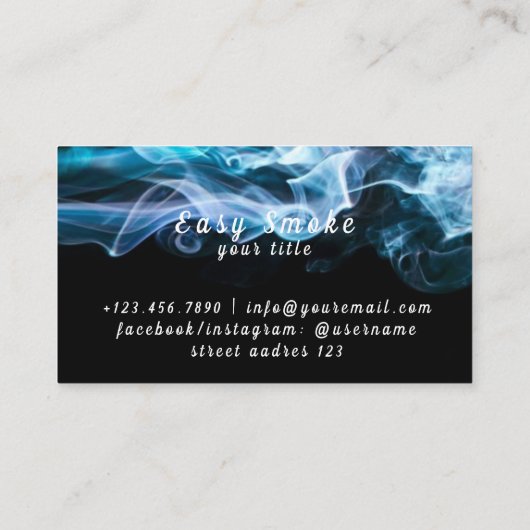 Carte de visite Vape (Dos)
