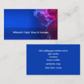 Carte De Visite Vape magasin de fumée (Devant / Derrière)
