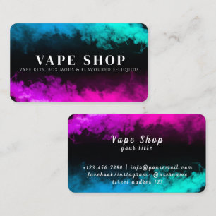 Carte de visite Vape Shop
