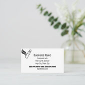 Carte De Visite Vape Smoke Shop Store Cigarette électronique (Debout devant)