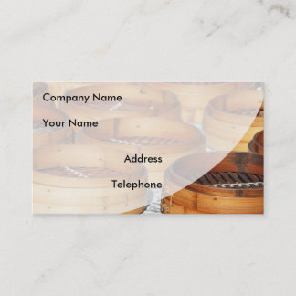Carte De Visite Vapeurs en bambou chinois