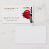 Carte De Visite Vaping est le meilleur moyen d'arrêter de fumer (Devant / Derrière)